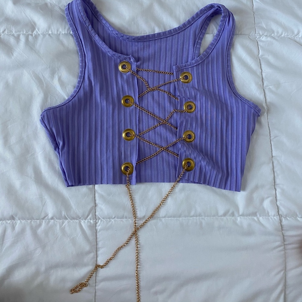 Chain Crop Top